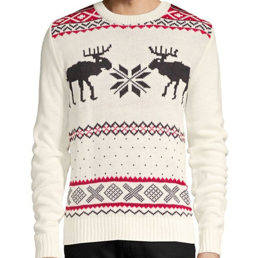 AMERICAN STITCH NWT Reindeer Sweater Size Small